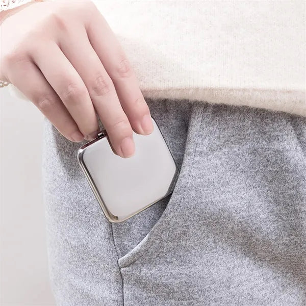 Foldable Magnetic Shatterproof Stainless Steel Pocket Mirror