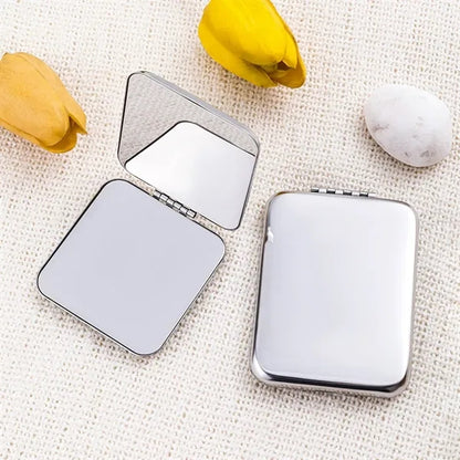 Foldable Magnetic Shatterproof Stainless Steel Pocket Mirror