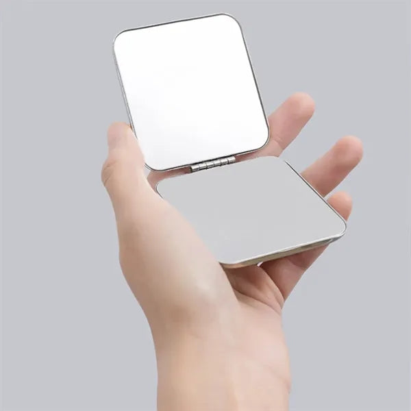 Foldable Magnetic Shatterproof Stainless Steel Pocket Mirror