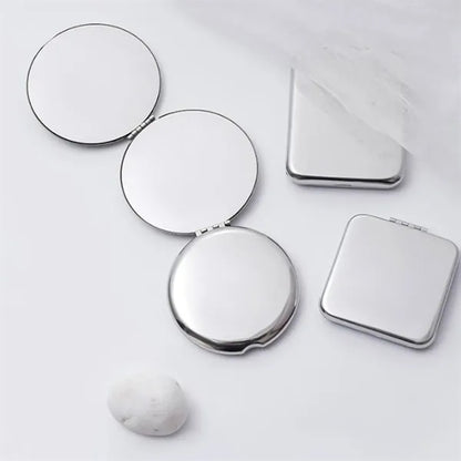 Foldable Magnetic Shatterproof Stainless Steel Pocket Mirror