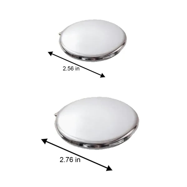 Foldable Magnetic Shatterproof Stainless Steel Pocket Mirror