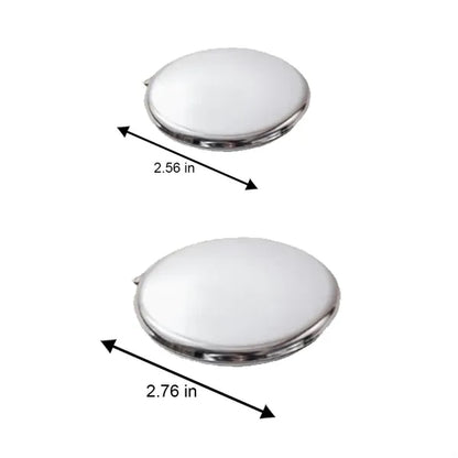 Foldable Magnetic Shatterproof Stainless Steel Pocket Mirror