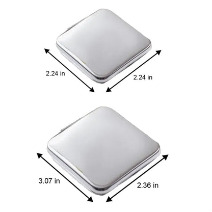 Foldable Magnetic Shatterproof Stainless Steel Pocket Mirror