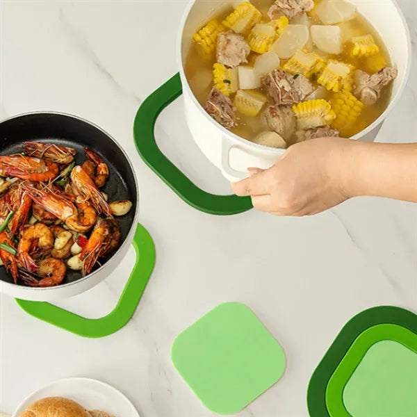 Versatile Burn-Proof High-Temp Square Silicone Magnetic Mat