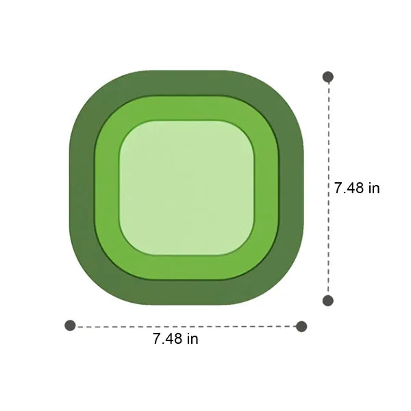 Versatile Burn-Proof High-Temp Square Silicone Magnetic Mat