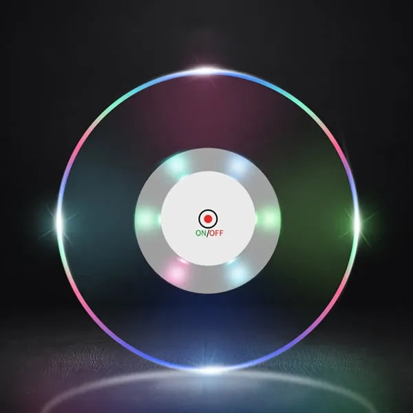 Multi-Color 3 Lighting Modes One-Touch Control LED Coaster
