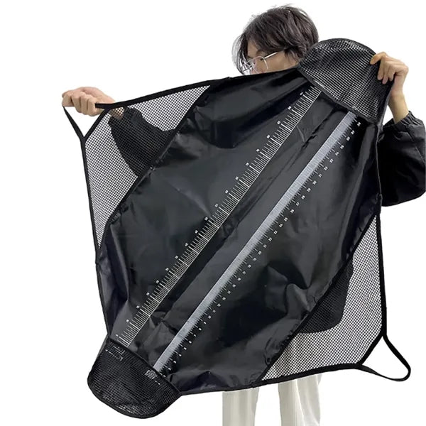 2-in-1 Waterproof Drain Design EVA Fishing Net Sling Bag