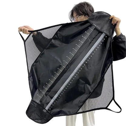 2-in-1 Waterproof Drain Design EVA Fishing Net Sling Bag