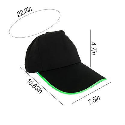 LED Light-Up 6-Color Can Be Chosen Stylish Hat