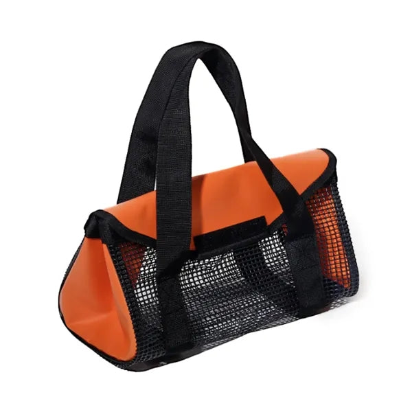 Thickened Quick-Drain Mesh High Capacity PVC Fishing Jig Bag