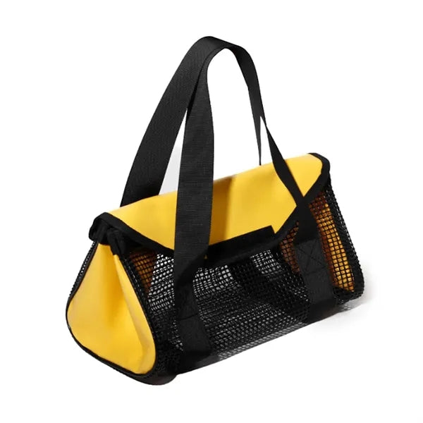 Thickened Quick-Drain Mesh High Capacity PVC Fishing Jig Bag