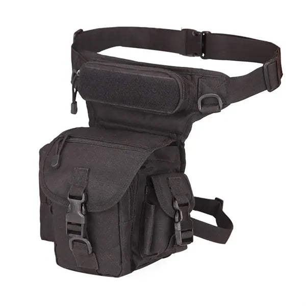 Waterproof Multi-Pocket Breathable Adjustable Straps Leg Bag