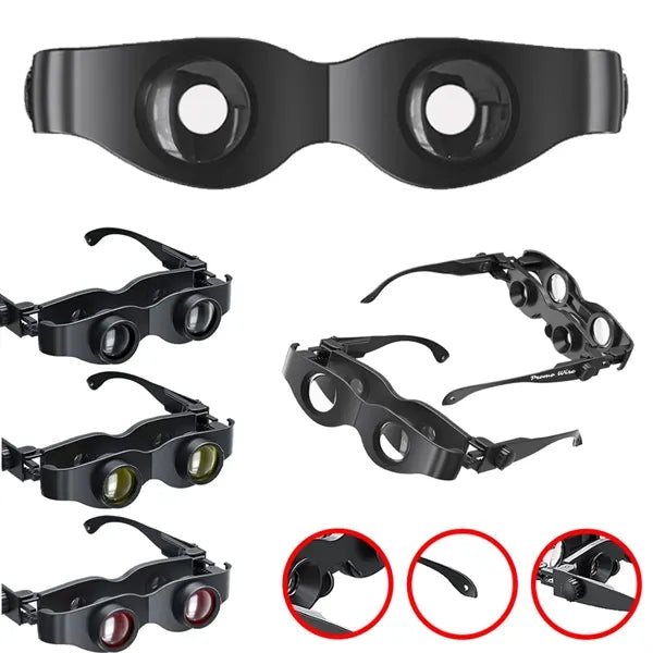 Hands-Free Anti-Leak 500 Diopter Fishing Binocular Glasses