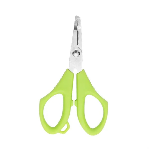 Non-Slip Saw-Tooth Blades Stainless Steel Fishing Scissors