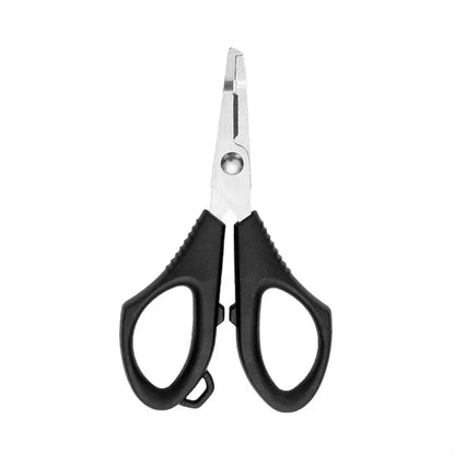 Non-Slip Saw-Tooth Blades Stainless Steel Fishing Scissors