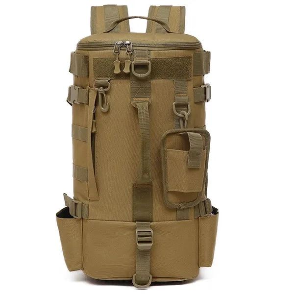 Spacious Waterproof Fishing Backpack with Rod Holder