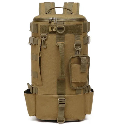 Spacious Waterproof Fishing Backpack with Rod Holder