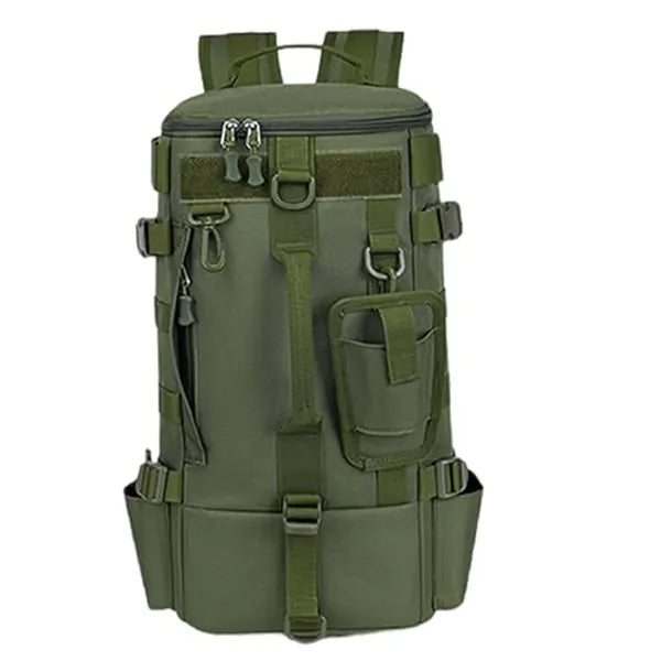 Spacious Waterproof Fishing Backpack with Rod Holder