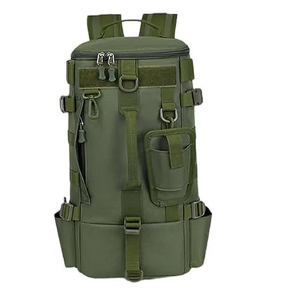 Spacious Waterproof Fishing Backpack with Rod Holder