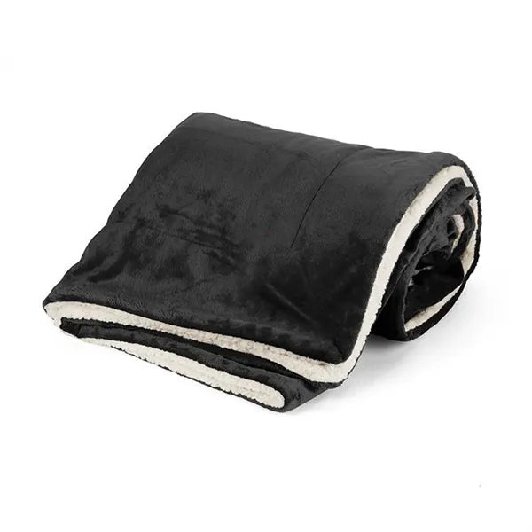 Mink Sherpa Solid Blanket
