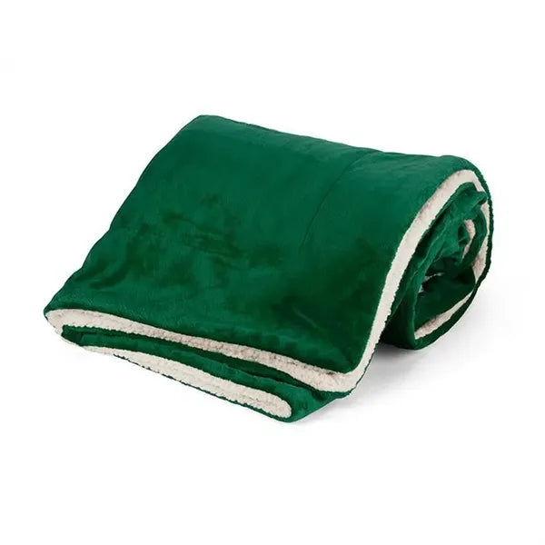 Mink Sherpa Solid Blanket