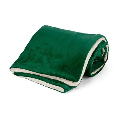 Mink Sherpa Solid Blanket