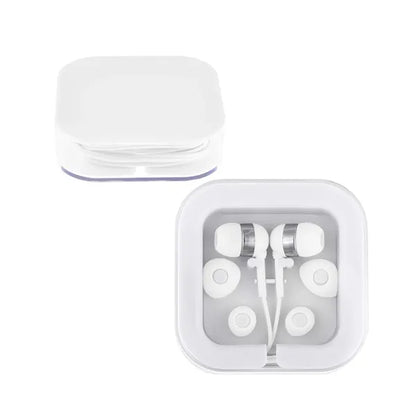 Earbuds In Square Case