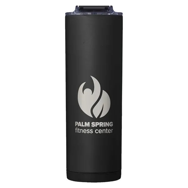 Ice Shaker 20 oz Stainless Steel Skinny Tumbler