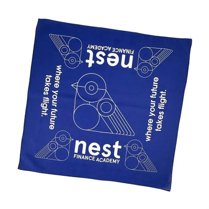 22"X22" Printed Square Bandana