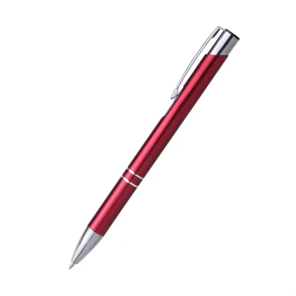 Push Type Aluminum Bar Ballpoint Pen