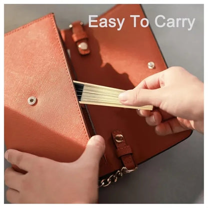 Hand Paper Folding Bamboo Fan