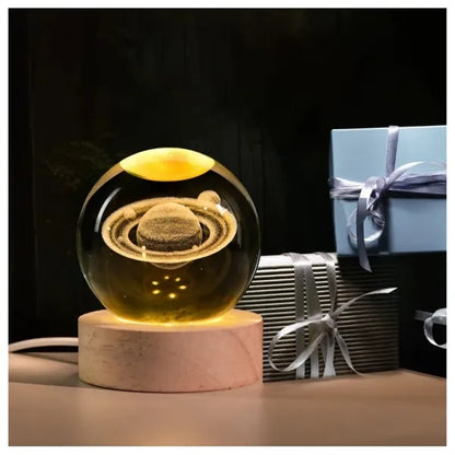 3D Crystal Galaxy Ball