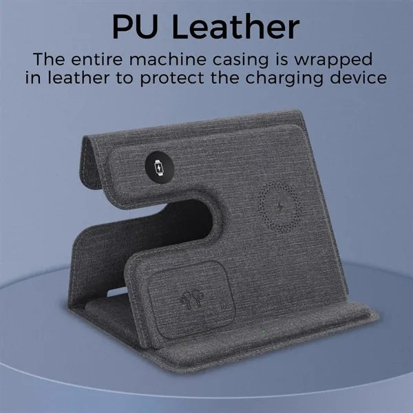 Portable Fast Charge 3-in-1 Foldable Wireless Charger
