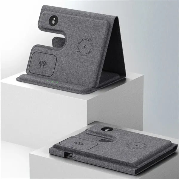 Portable Fast Charge 3-in-1 Foldable Wireless Charger