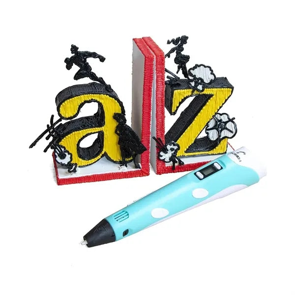 LED Display Safe Creative Doodling Kids 3D Printing Pen