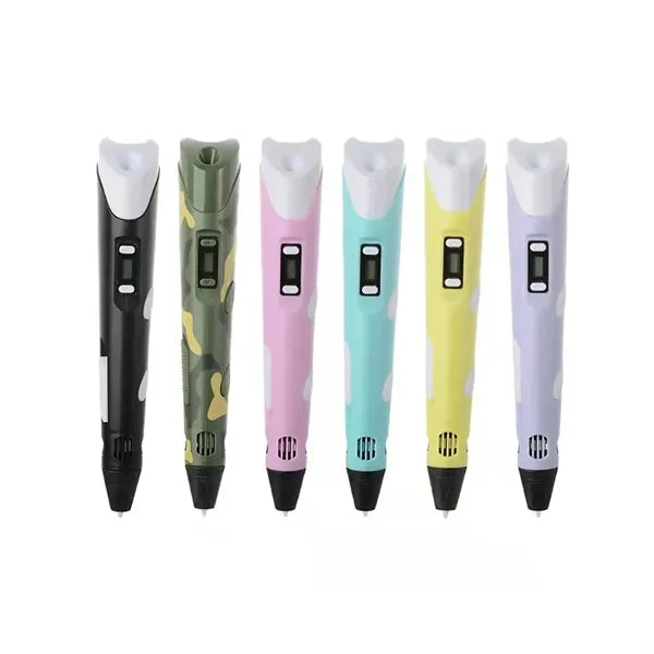 LED Display Safe Creative Doodling Kids 3D Printing Pen