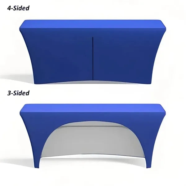 6 Foot Stretch Table Cover Full Color Dye Sublimation