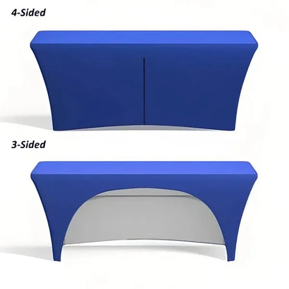 6 Foot Stretch Table Cover Full Color Dye Sublimation