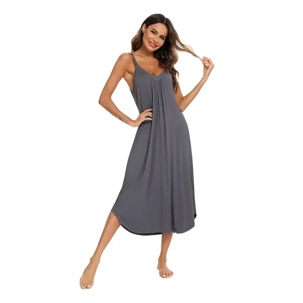 Sleeveless Comfort Soft Nightgown Nightdress Nightie