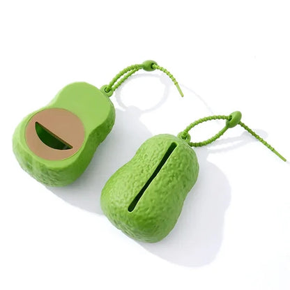 Biodegradable One-Handed Tear Avocado Poop Bag Dispenser