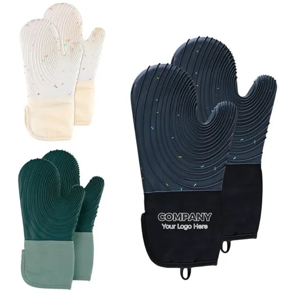Resistant Silicone Oven Mitts