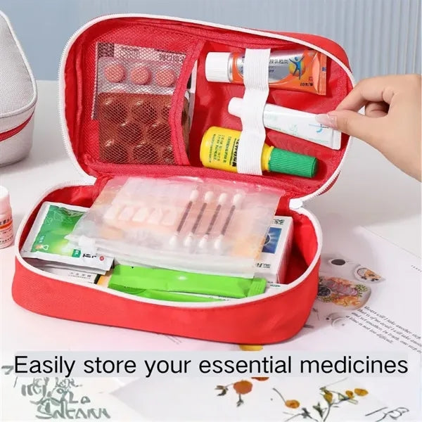 Portable Empty First Aid Kit Bag