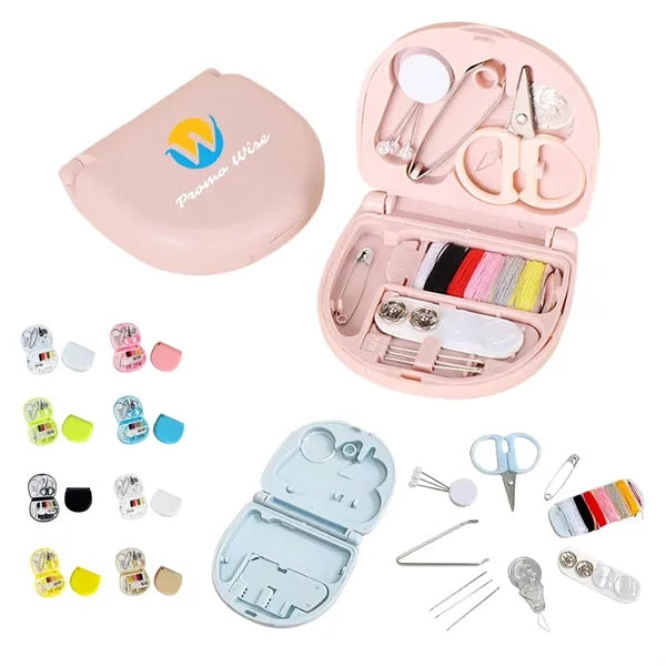 Mini Portable 6-Color Thread Needles Repairs Sewing Kit