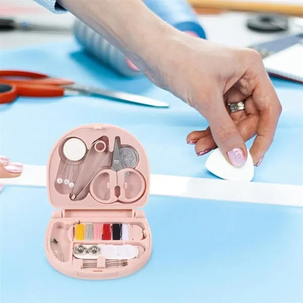Mini Portable 6-Color Thread Needles Repairs Sewing Kit