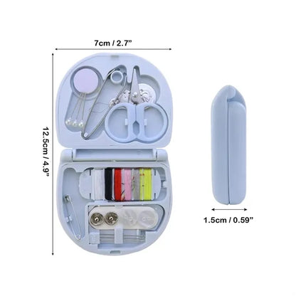 Mini Portable 6-Color Thread Needles Repairs Sewing Kit