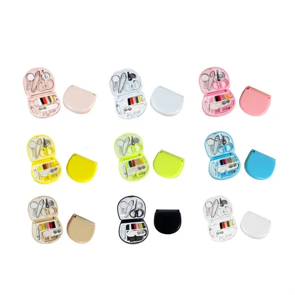 Mini Portable 6-Color Thread Needles Repairs Sewing Kit