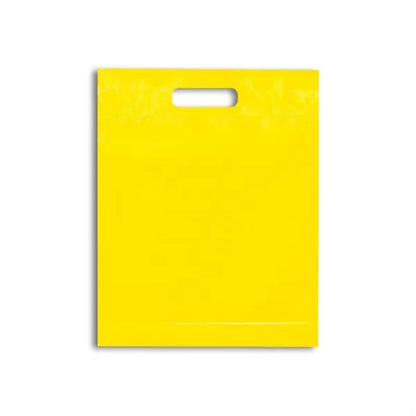 Die Cut Fold Over Reinforced Plastic Bag