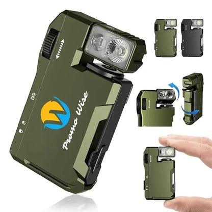 Dual Light Modes Rechargeable Waterproof Magnetic Flashlight