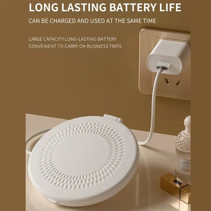 Portable Folding Compact Pocket Mirror With Touch Dimming