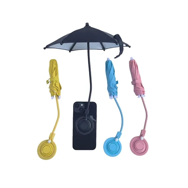 Adjustable Shade Phone Umbrella with Magnetic Ring